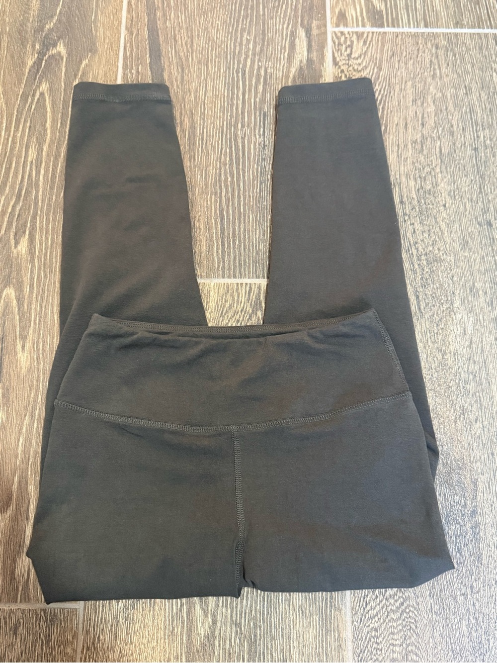 Mate the label 92% organic cotton brown leggings size small